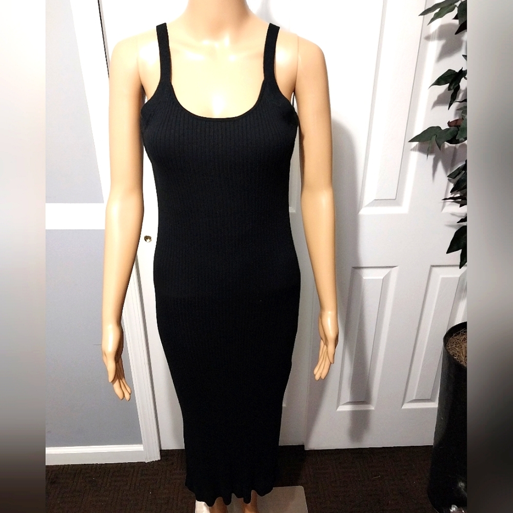 Banana Republic Ribbed Sweater Dress, Size M